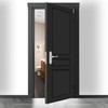 XFORT® Satin Chrome Bathroom Lock 75mm for Internal Wooden Doors,