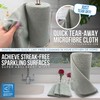 Microfibre Cloth Roll - Pack of 50, Easy Tear-Off Design,