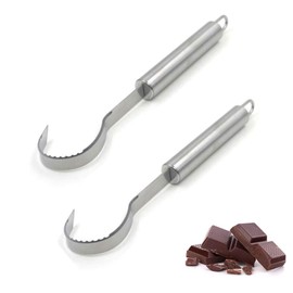 Cheese Scraper Cheese Grater,Chocolate Shaver,Chocolate Scraper Cheese Shaver, Handheld Stainless Steel,Used In The Kitchen, Baking, And Making Baby Food(2 Packs）