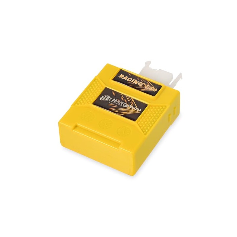 HANQIMOTO CDI Box,6 Pin DC CDI Racing,Digital Adjustable 9 Ignition