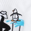 Munsing Wear MG5SSO21U Ankle Length, Unisex, Character Penguin, Antibacterial, Odor