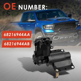 Front Axle Disconnect Actuator Assembly Compatible with Ram 2500 3500, 2013-2018, 4WD, Replace OE 68216944AA, 68216944AB