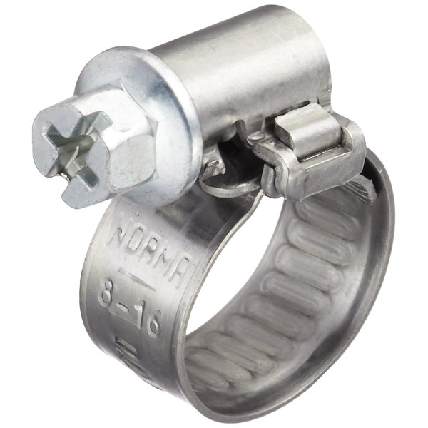 Norma SGT-W2/9 Hose Clip, 0.3 - 0.6 inches (8 -