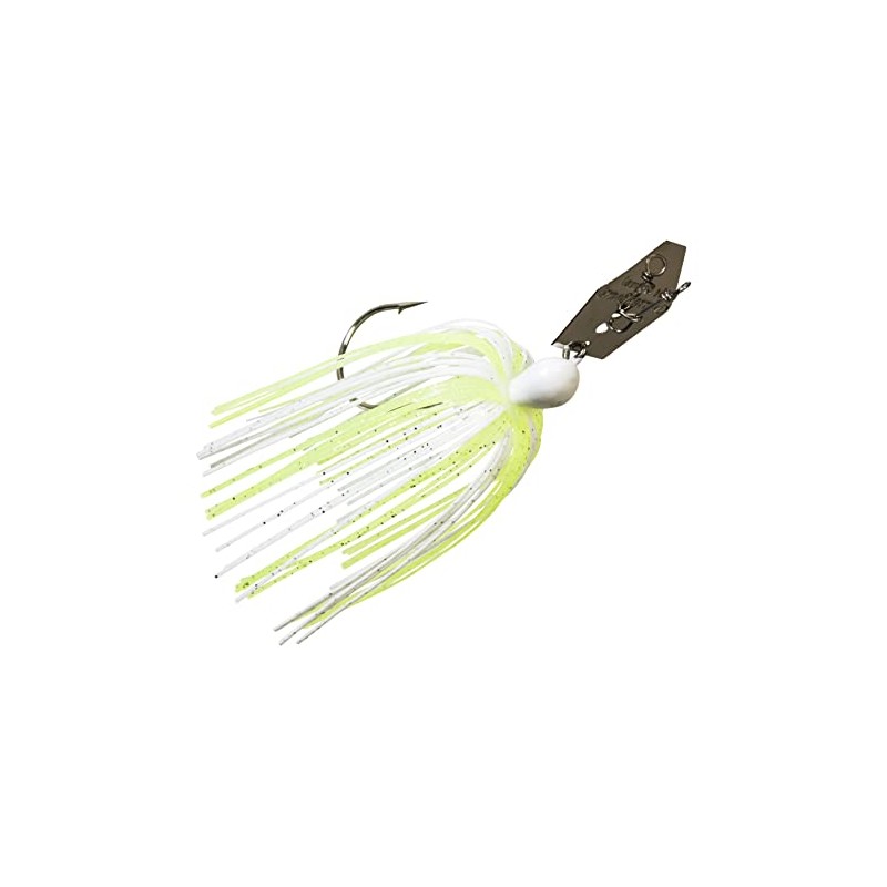 Z-MAN CB38-09 Chatterbait Original Lures, 3/8 oz Weight, 5/0 Hook,
