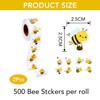 VEHYEGOI 2 Rolls Of Little Bee Stickers, Bee Decorations, Bee