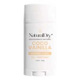 Desodorante barra Naturaldry Original coco & vainilla 50 g