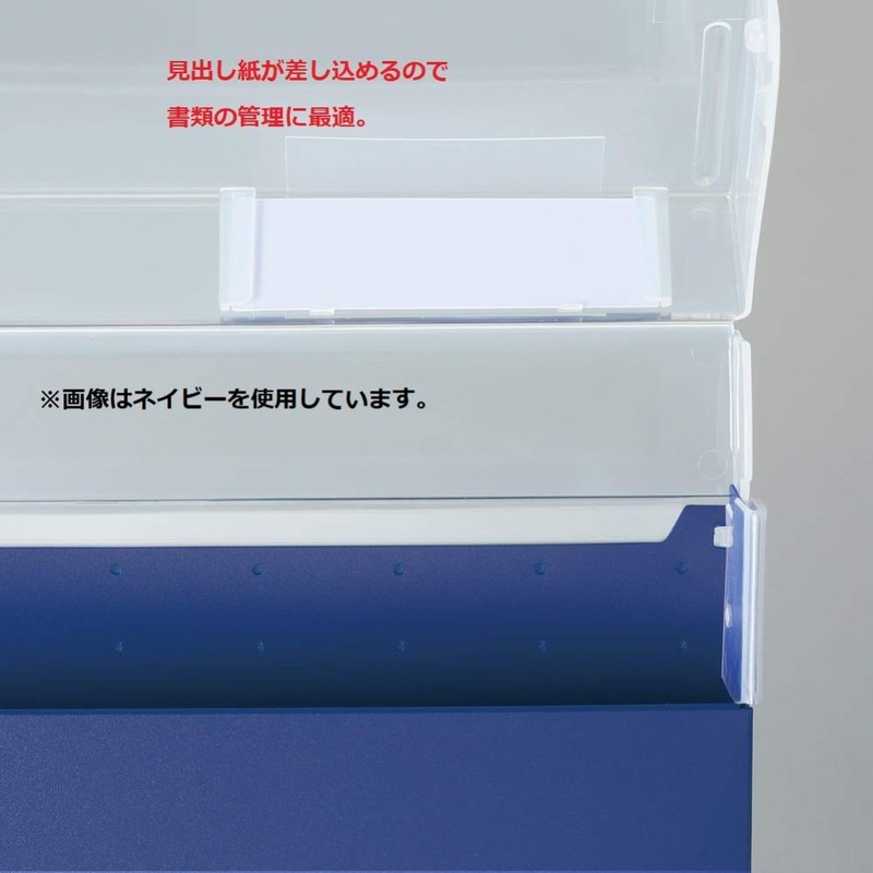 Lihit Lab A6024-7 Document File Case, Congress Case, A4 CUBE