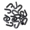 JJHXSM 16 Ganchos de Nailon en Forma de J para