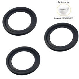 doubl_2542 Toilet Flush Ball Seal 3pcs/set 385311658 For Dometic 300 310 320 RV