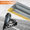 SITLDY 15 Gauge DA Angled Finish Nails, 34-Degree, 900-Pack (2-1/2",