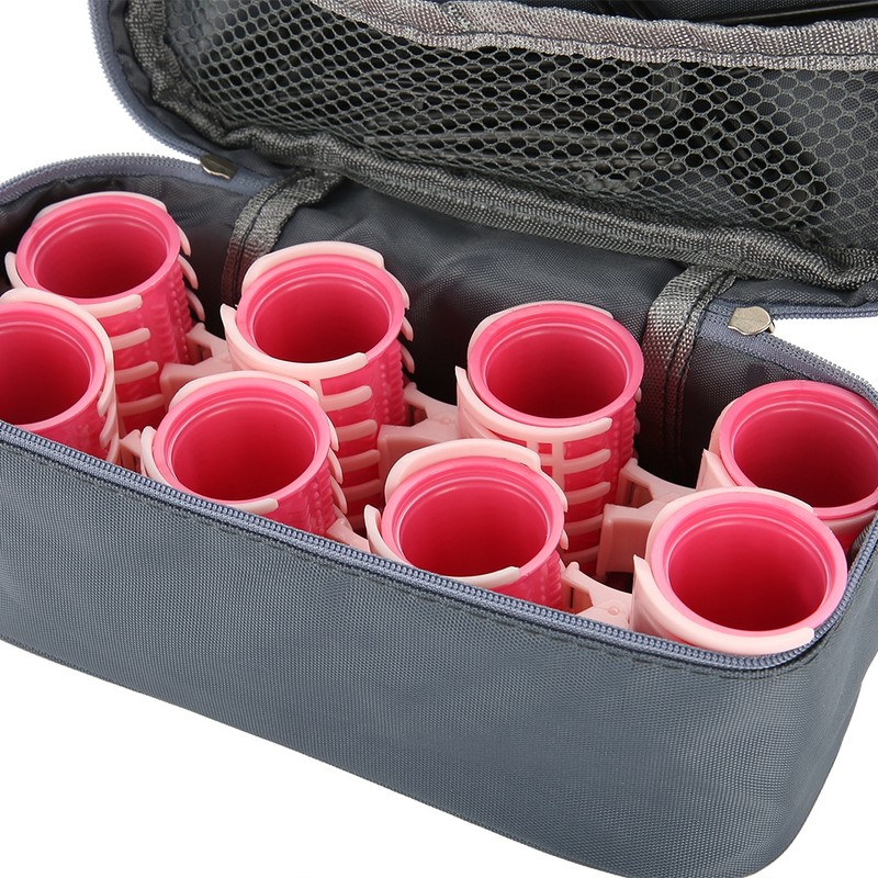 Plastic Heat Resisting Hair Curler Roller Large Grip Manual Hair