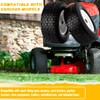 13x5.00-6 Flat Free Tire and Wheel with 3/4" & 5/8"