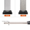 SHARPAL 121N Dual-Grit Diamond Sharpening Stone File Garden Tool Knife