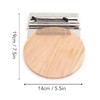 YUMILI Small Loom, DIY Weaving Tools, Mini Hand Loom Machine,
