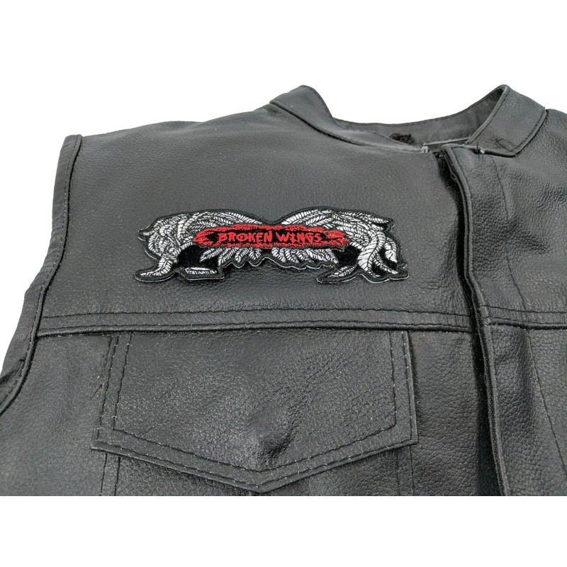 Broken Wings Patch, Biker Patches (P2951)
