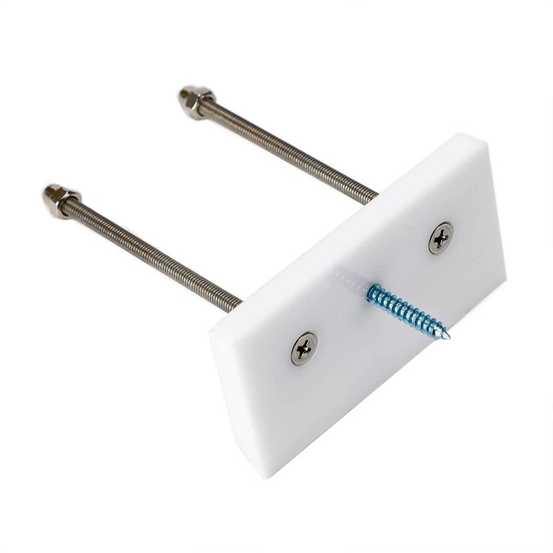 Pack of 2 Skateboard Deck Wall Mount, Transparent Floating Skateboard