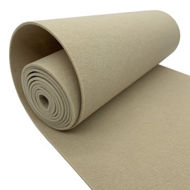 aufodara Felt Roll Felt Fabric 30 cm x 250 cm x 3 mm Polyester Felt for DIY Storage Bag Felt Underlay Patchwork Sewing Crafts Decoration (Beige)