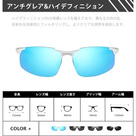 NXXHEYIN Sunglasses, Sports Sunglasses, Men's Sunglasses, Ultra Lightweight, UV400 Protection, Titanium Alloy, For Fishing, Running, Bicycle Sunglasses, Fishing Glasses, Baseball, Golf, Running,