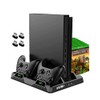 Vimi Base Ventilador Compatible para X Box One Soporte Carga