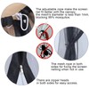 ABCCANOPY Upgrade 9FT-11FT Patio Umbrella Mosquito Netting Adjustable Mosquito Net