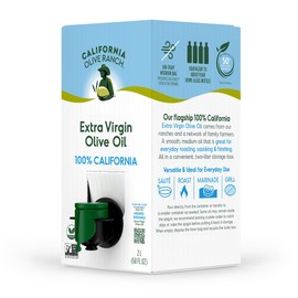California Olive Ranch, 100% California Bag-in-Box Extra Virgin Olive Oil, 2L (Pack of 1)