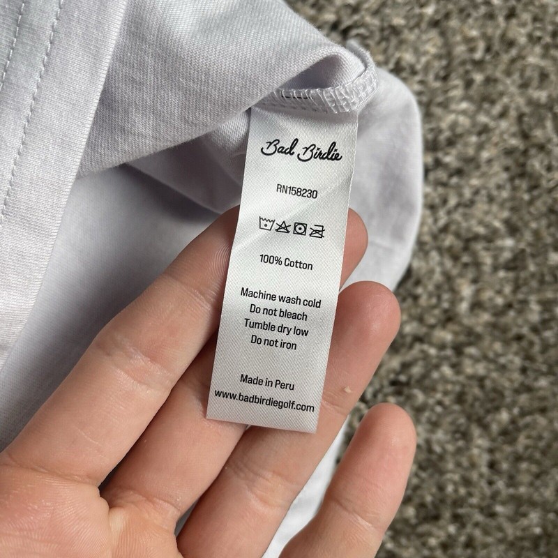 Bad Birdie Bad Day Graphic Tee Golf Men’s Size Large