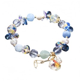 YADEZZN Glass Crystal Jade Bracelets, Mothers Day Gifts, Gifts for Women on Birthdays and Anniversaries, Dazzling Jewelry, Artificial Crystals