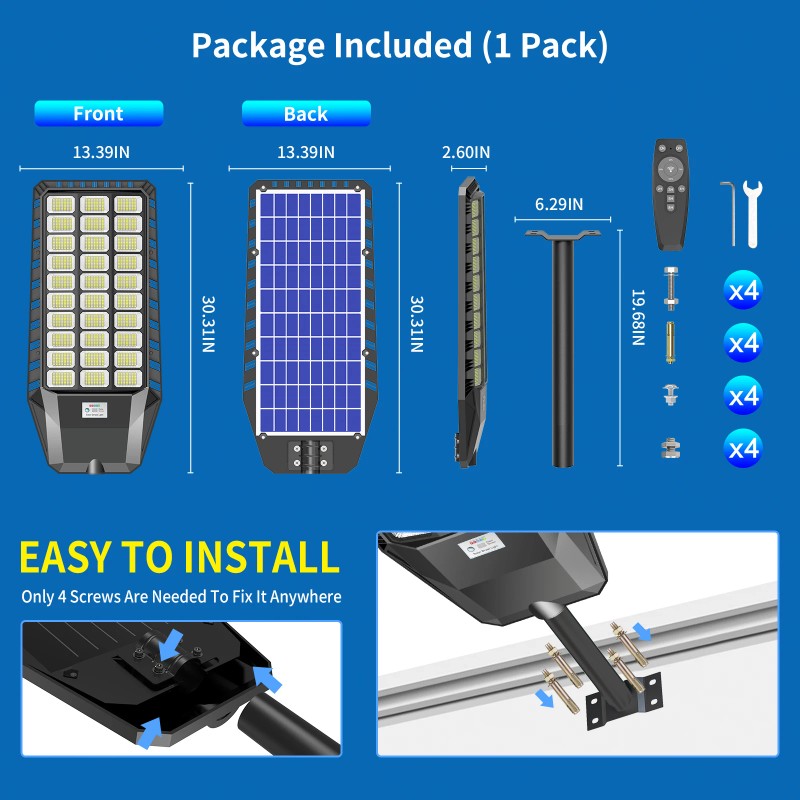Ready Local Stock High Brightness IP65 Solar LED Street Light