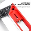 1 Pcs Woodworking Square Ruler, Multi-Angle Measuring Ruler, Adjustable Square