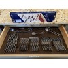 Silverware Drawer Lining Kit in Brown - Holds 70 Pieces