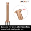 LUOCUT Thread Metric Thread milling Milling Cutter CNC Machine AlTiN