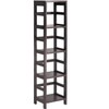 Winsome Leo Beech Wood 4-Tier Shelf, Espresso92514