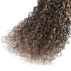 P4613 Human Hair Kinky Curly Bundles Highlight Brown and Blonde