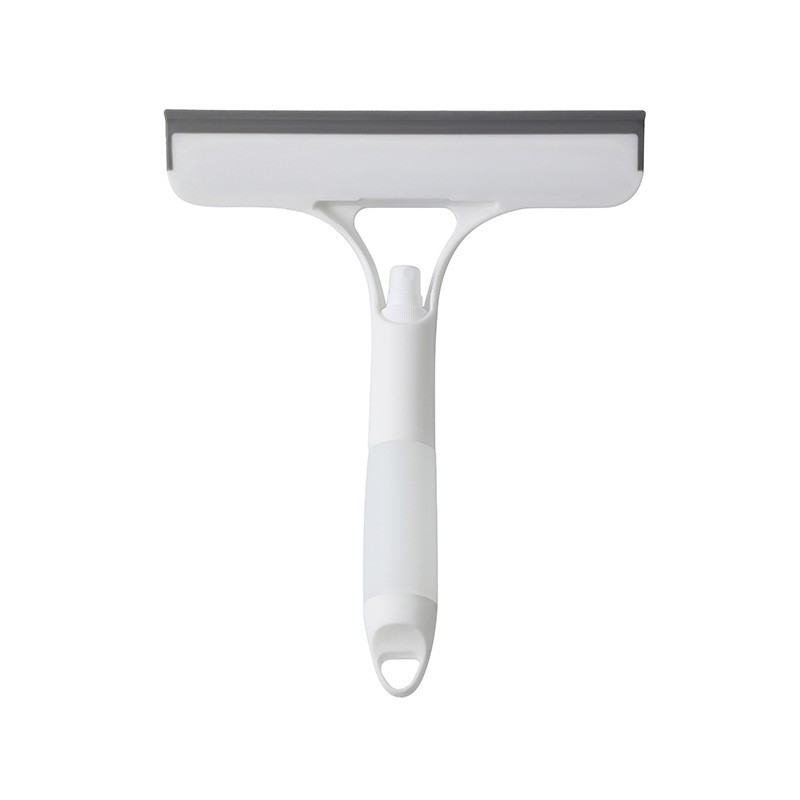 3-in-1 Window Cleaning Squeegee with Built-In Spray Bottle, Dual-Sided Sponge