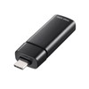 Sanwa Supply USB 5Gbps Type-C Card Reader ADR-5TCMSD1BK
