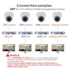 5MP 4MP Dome Super Hybrid Security Camera Vonnision 4in1 TVI/CVI/AHD/960H