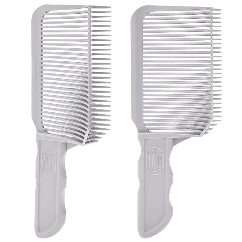 2PCS Barber Gradient Positioning Combs, Ergonomic Barber Fade Combs Professional