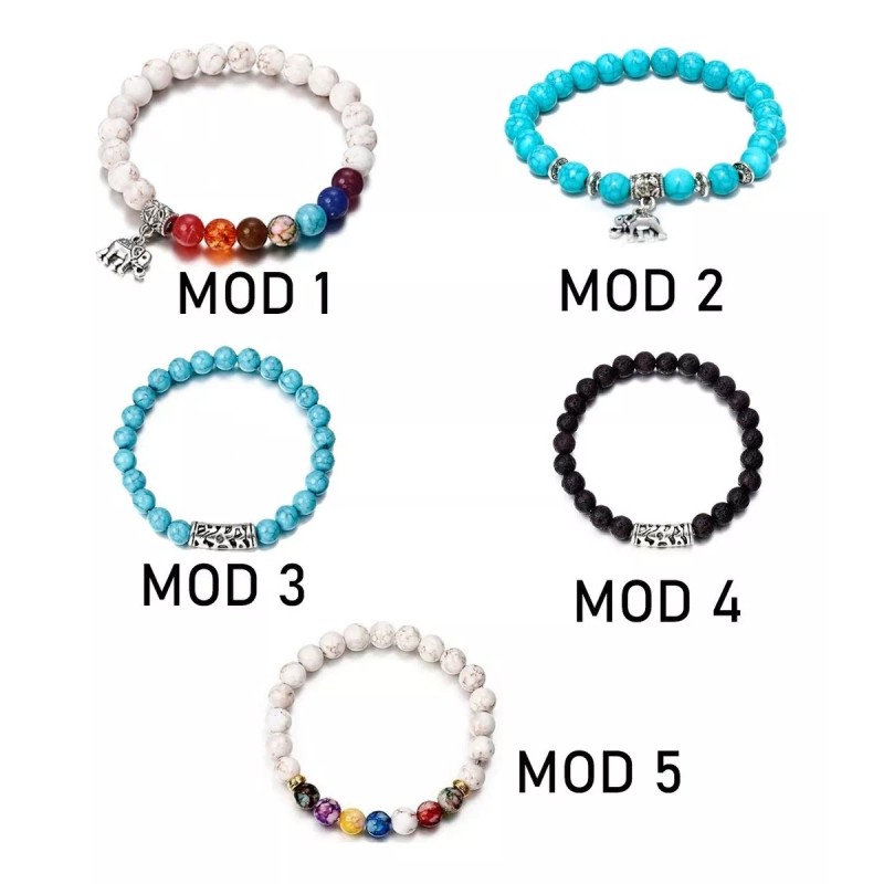 Veraly Pulsera Cuencas Diseños Varios Brazalete Moda Vintage 1pz