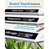 BUCATSTATE 2.6 Gallon Small Fish Tank, 3 Stage Filtration Aquarium