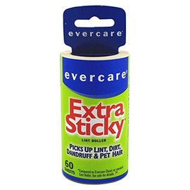 Evercare Garment Lint Roller Extreme Stick Refill - 60 Sheets