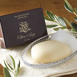 Shabondama Soap, Shabondama Organic Series, Olive Soap (For Facial Cleansing) 2.1 oz (60 g), With Foaming Net