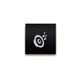 CH4x4 Cube Push Switch for Toyota Tundra 2022+ - Audio Symbol - Blue LED