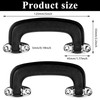 2Pcs Guitar Case Handle Luggage Handles Replacement Suitcase Handles Luggage