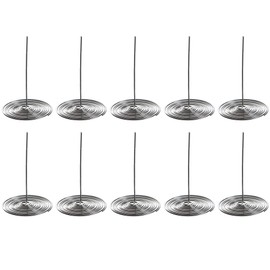 10Pcs Stainless Steel Teapot Spout Strainers, Spring Tea Filters for Loose Leaf Tea Mesh Strainer Accessories for Teapots, 2.16 X 1.10 X 1.10 Inch