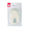 Rayher Paper Craft Punch with Tag Design, Lever Punch for
