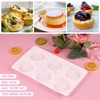 Sakolla 2 Pack Muffin Top Pans, Silicone Egg Molds for