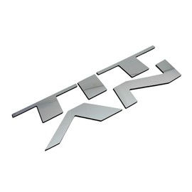 BDTrims Hood Raised Letters Compatible with 2021-2024 Nissan Titan Models (Chrome)