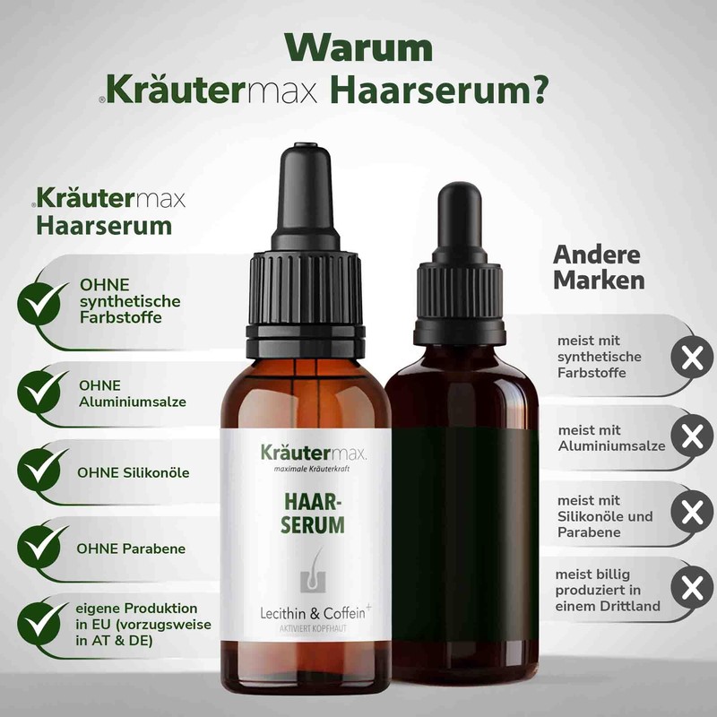 Kräutermax Lecithin & Caffeine Hair Serum 1 x 100 ml