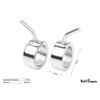 Professional Olympic Clasps Chrome - Olympic Setting Rings 50/51mm (Pair)