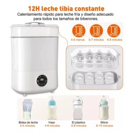 Esterilizador Biberones 4 En 1 600w Gran Capacidad